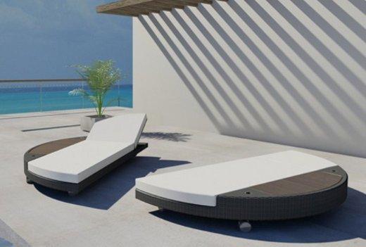 Δείτε τη συλλογή από ξύλινες ξαπλώστρες παραλίας