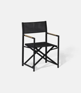 Aluminium Director's Chair (Black)
