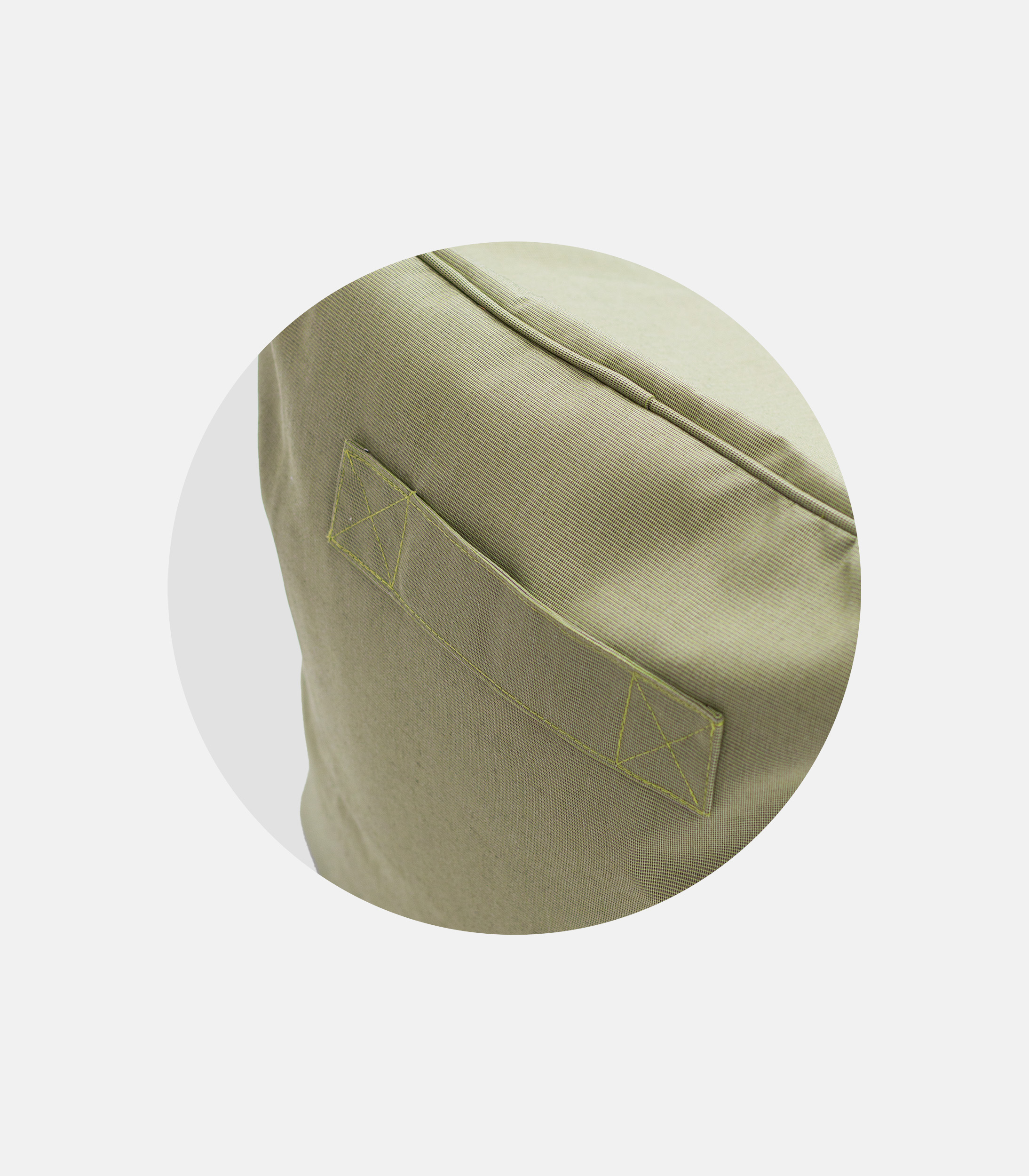 Πουφ ξαπλώστρα - Olefin Λαδί