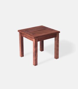 Ξύλινο Τραπεζάκι Ομπρέλας - Πλαϊνή όψη