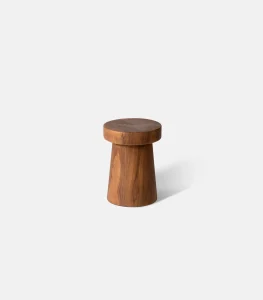 Turned wooden stool 1