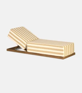 Wooden Beach Sun Lounger Ourania