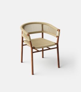 PW-01 Teak Wooden Armchair