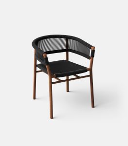 PW-02 Teak Wooden Armchair