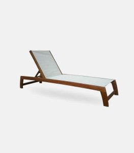 Ξαπλώστρα παραλίας ξύλινη Καλυψώ