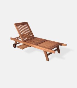 Wooden Beach Sun Lounge Phoebe Teak