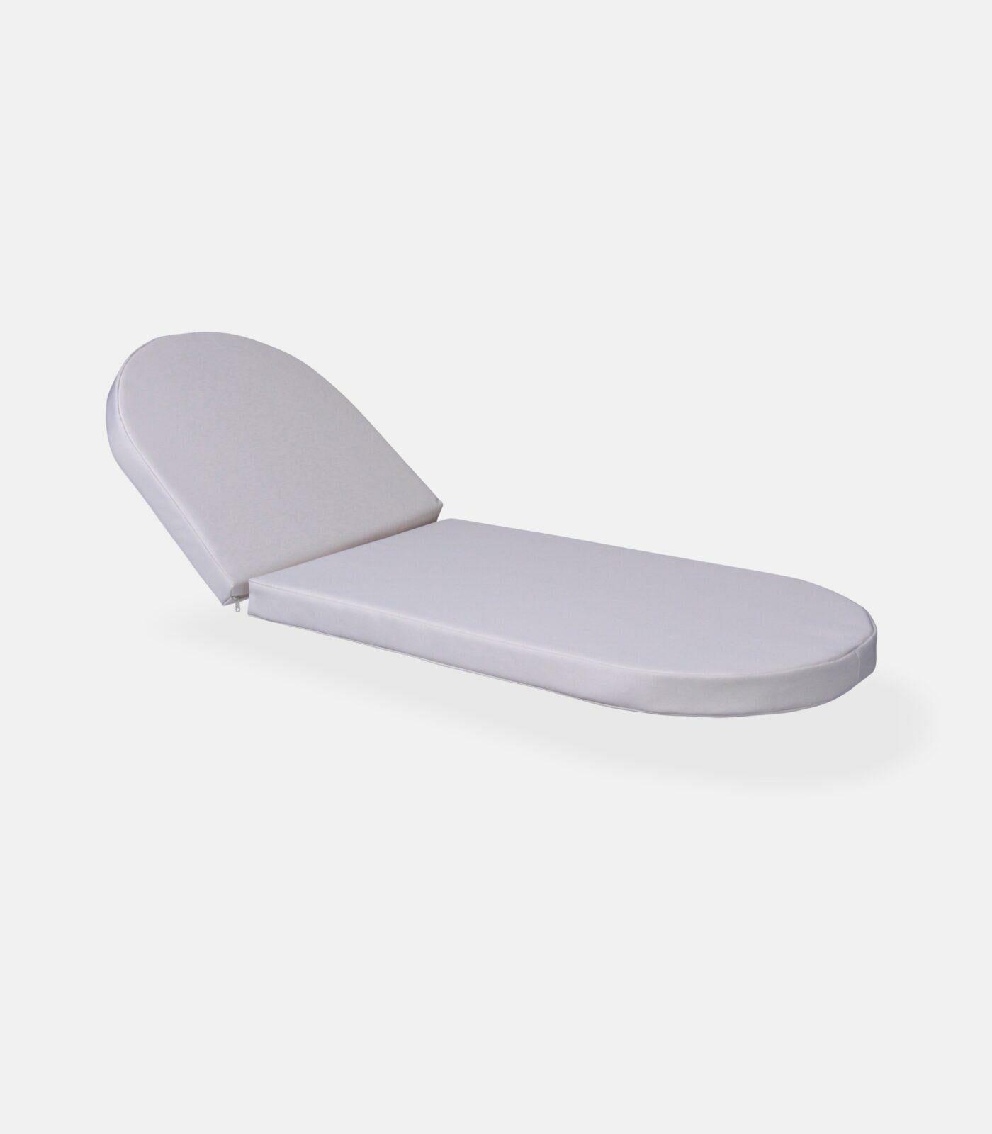 Μαξιλάρι ξαπλώστρας Οβάλ πολυεστερικό εκρού