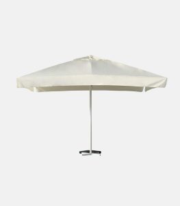 Πάνινη ομπρέλα 4Χ4 m Τηλεσκοπική Λευκή