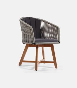 Πολυθρόνα Ρ-30 Ξύλο - Κορδόνι