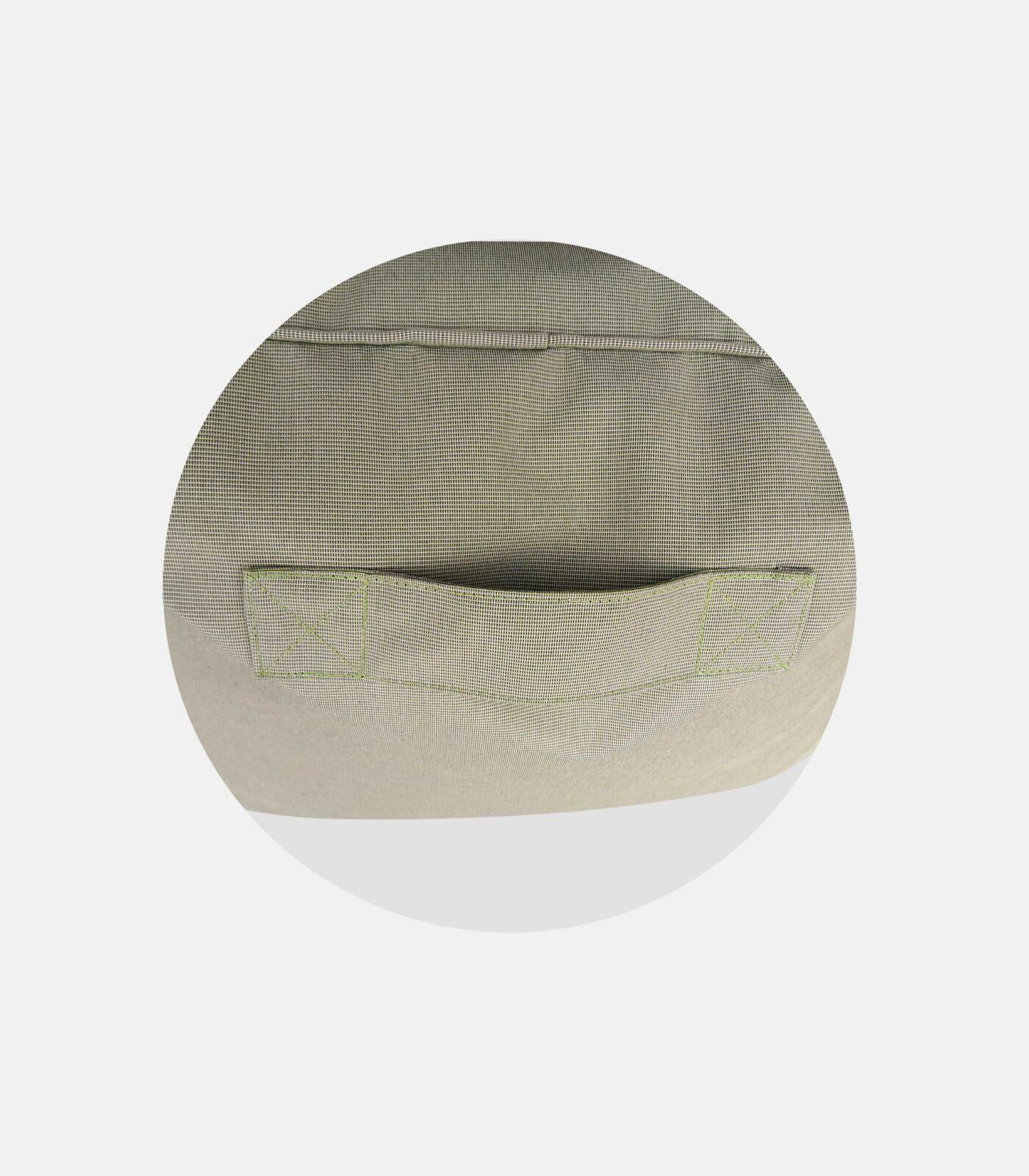 Πουφ ξαπλώστρα - Olefin Λαδί