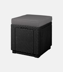 Σκαμπό χαμηλό Polypropylene με Μαξιλάρι