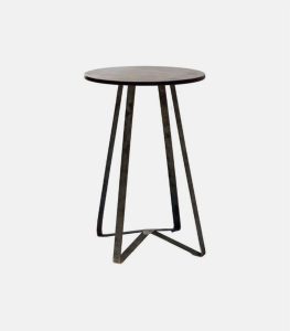 Τραπέζι TP-16 Μέταλλο - Ξύλο Φ70-70Χ70