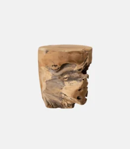 Teak Root Side Table Round