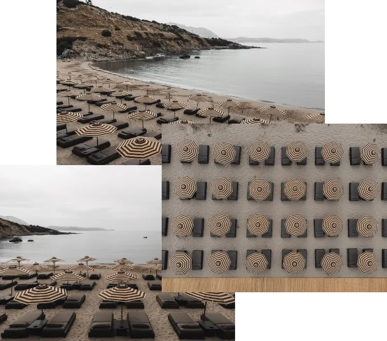 Escapada Rhodes Beach Bar Image