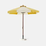 Ομπρέλα ξύλινη Φ.2.20 / Φ.2.50m Yellow Cabana